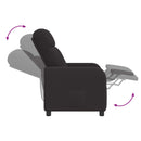 Recliner Sort Bouclé