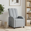 Recliner Lysegrå Stof