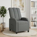 Recliner Mørkegrå Stof