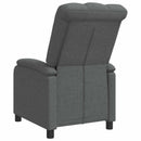 Recliner Mørkegrå Stof