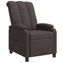 Recliner Mørk Brun Stof