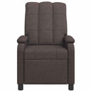 Recliner Mørk Brun Stof