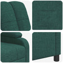 Recliner Mørkegrøn Stof