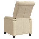 Recliner Cremefarvet Stof