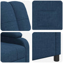 Recliner Blå Stof