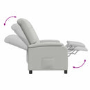 Recliner Skygrå Stof
