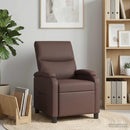 Recliner Brun Kunstlæder