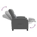 Recliner Grå Kunstlæder