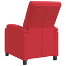 Recliner Rød Kunstlæder