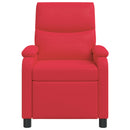 Recliner Rød Kunstlæder