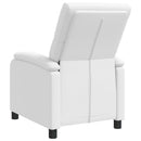 Recliner Hvid Kunstlæder