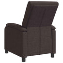 Recliner Mørk Brun Stof