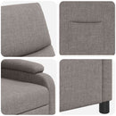Recliner Gråbrun Stof