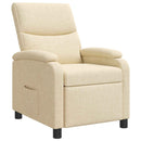 Recliner Cremefarvet Stof