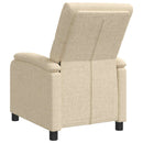 Recliner Cremefarvet Stof