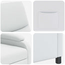 Recliner Hvid Stof