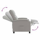 Recliner Skygrå Stof