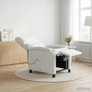 Massage Lænestol Hvid Kunstlæder