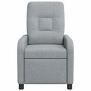 Recliner Lysegrå Stof