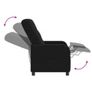 Recliner Sort Stof