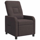 Recliner Mørk Brun Stof