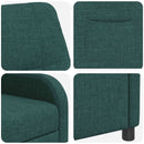 Recliner Mørkegrøn Stof