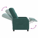 Recliner Mørkegrøn Stof