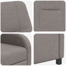 Recliner Gråbrun Stof