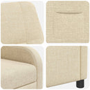 Recliner Cremefarvet Stof