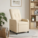 Recliner Cremefarvet Stof