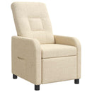 Recliner Cremefarvet Stof