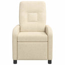 Recliner Cremefarvet Stof
