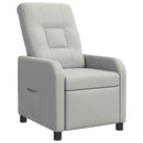 Recliner Skygrå Stof