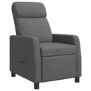 Recliner Mørkegrå Stof