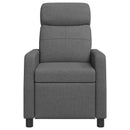Recliner Mørkegrå Stof