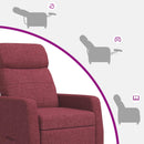 Recliner Vinrød Stof