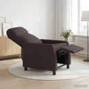 Recliner Mørk Brun Stof