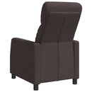 Recliner Mørk Brun Stof