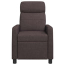 Recliner Mørk Brun Stof