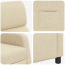 Recliner Cremefarvet Stof