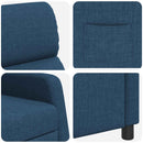 Recliner Blå Stof
