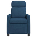 Recliner Blå Stof