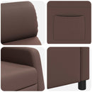 Recliner Brun Kunstlæder