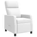 Recliner Hvid Kunstlæder