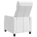 Recliner Hvid Kunstlæder