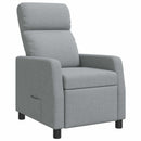 Recliner Lysegrå Stof