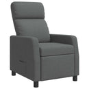 Recliner Mørkegrå Stof