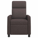 Recliner Mørk Brun Stof