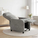 Recliner Lysegrå Velour (V)