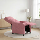Recliner Lyserød Velour (V)